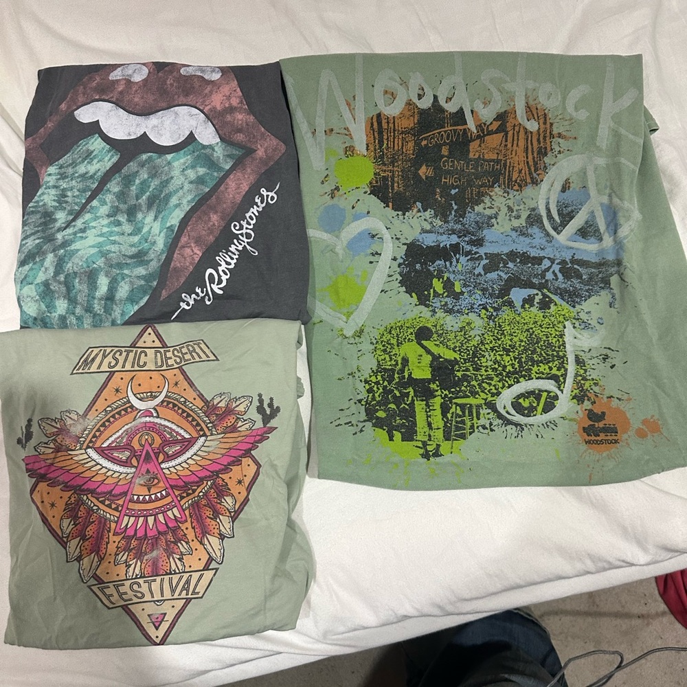 MUSIC Graphic T-Shirts Set